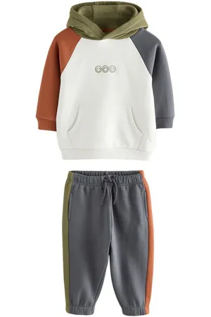 Next Sweatanzug Blockfarben-Kapuzensweatshirt und Jogginghose (2-tlg) - Verkäufer: Germany GmbH