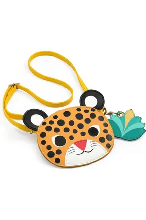 Djeco Schultertasche Handtasche Kinderhandtasche mit Geldbeutel in Tiermotiven - Verkäufer: Schenken & Spielen