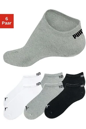 PUMA Sneakersocken (6-Paar) mit eingestricktem Markenlogo