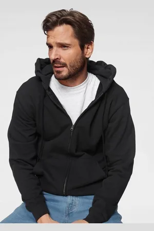 Fruit Of The Loom Kapuzensweatjacke aus Baumwollmischung