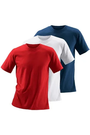 H.I.S T-Shirt (Packung, 3-tlg) aus Baumwolle perfekt als Unterziehshirt