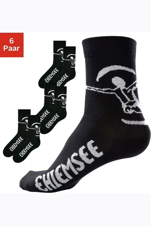 CHIEMSEE Freizeitsocken (Packung, 6-Paar) in pflegeleichter Markenqualität
