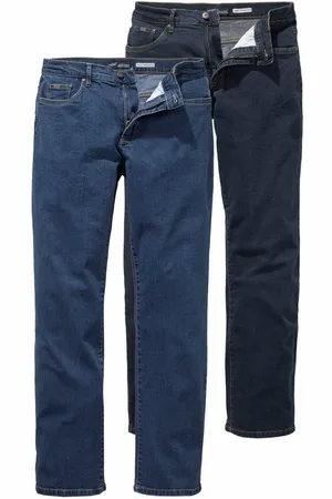 ARIZONA Stretch-Jeans John (Packung, 2-tlg) gerade Beinform, niedrige Leibhöhe, mit Five-Pocket-Konfiguration