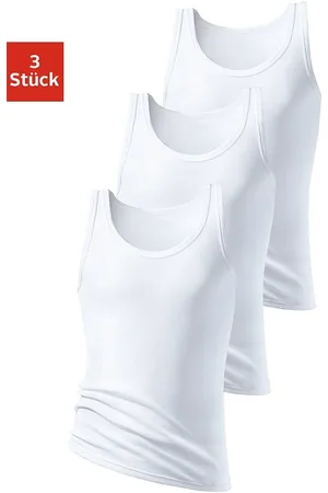 H.I.S Tanktop Feinripp (Packung, 3-tlg) ohne Seitennähte