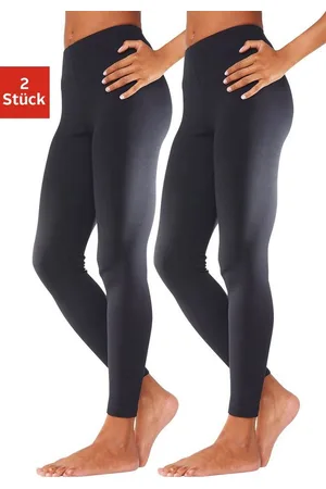 Vivance Leggings (2er-Pack) mit Gummibund, Loungewear