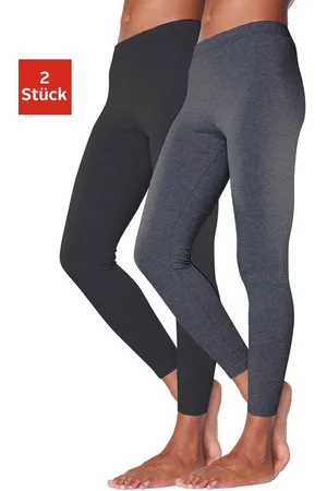 Vivance Leggings (2er-Pack) mit Gummibund, Loungewear