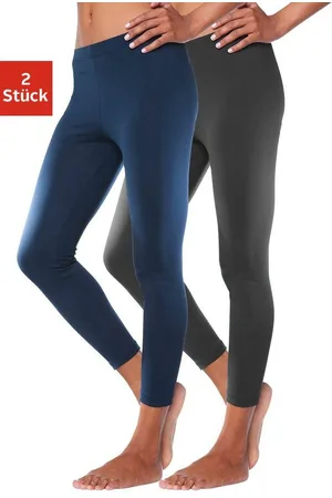 Vivance Leggings (2er-Pack) mit Gummibund, Loungewear