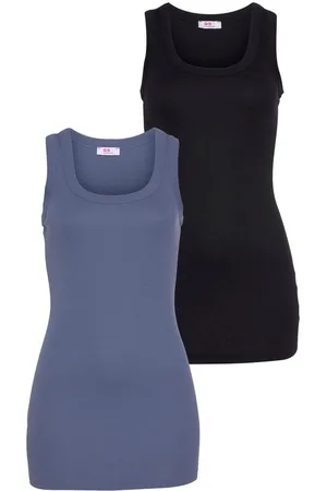 FLASHLIGHTS Tanktop (Packung, 2-tlg., 2er-Pack) in Longform