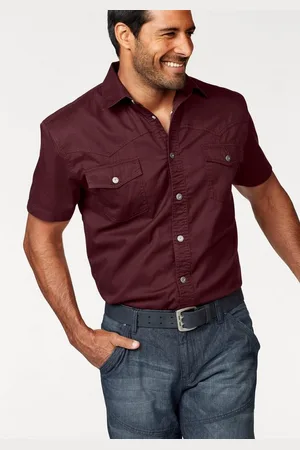 ARIZONA Kurzarmhemd im Western-Stil