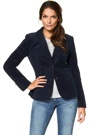 Aniston Jackenblazer mit Stoff-Einfassungen und Ärmelpatches