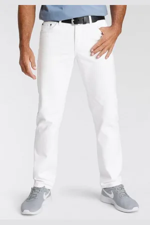 ARIZONA Regular-fit-Jeans James Regular Fit, gerades Bein, normale Leibhöhe, dunkelblaue Waschung