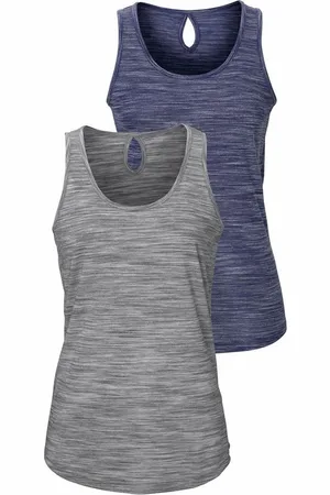 beachtime Tanktop mit Struktureffekt (2er-Pack) aus pflegeleichter Qualität