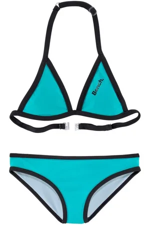 Bench Triangel-Bikini mit Logoprint an Top und Hose