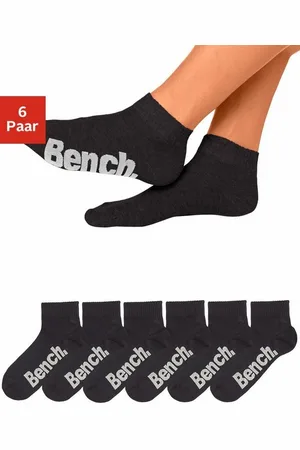 Bench Kurzsocken (Packung, 6-Paar) mit komfortablem Rippbündchen