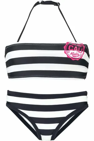 Bench Bandeau-Bikini mit trendigen Streifen