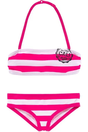 Bench Bandeau-Bikini mit trendigen Streifen