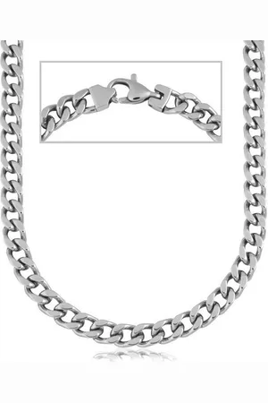 Firetti Edelstahlkette Schmuck Geschenk Halskette Panzerkette