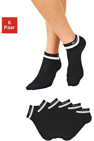 Bench Kurzsocken (Packung, 6-Paar) mit doppelten Bündchen