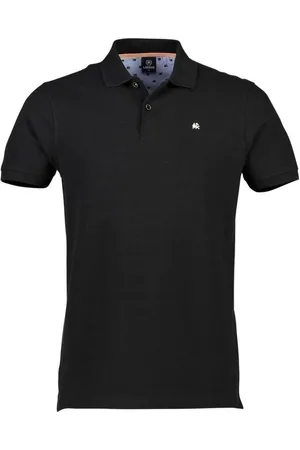 Lerros Poloshirt mit dezenter Stickerei auf der Brust