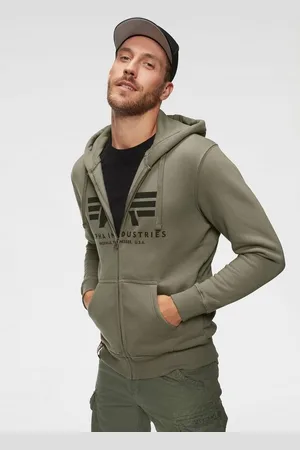 Alpha Industries Kapuzensweatjacke BASIC ZIP HOODY