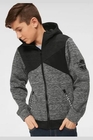 CHIEMSEE Softshelljacke für kältere Tage, aus Polyester, modischer Look, mit Kapuze