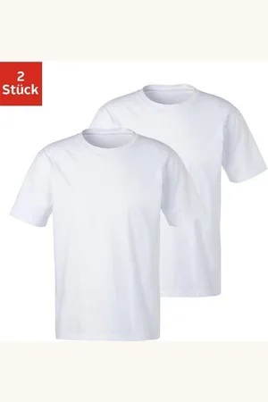 Bench T-Shirt (2er-Pack) Basic in uni