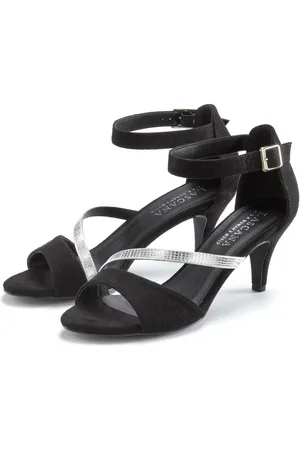 Lascana Sommerschuh Sandalette High-Heel-Sandalette,Riemchensandalette,Sommerschuh mit Riemchen VEGAN