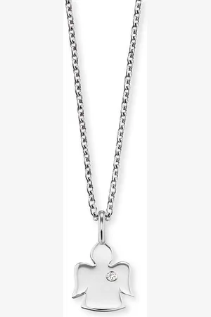 HERZENGEL Kette mit Anhänger Kette Engel, HEN-ANGEL-ZI, mit Zirkonia (synth)