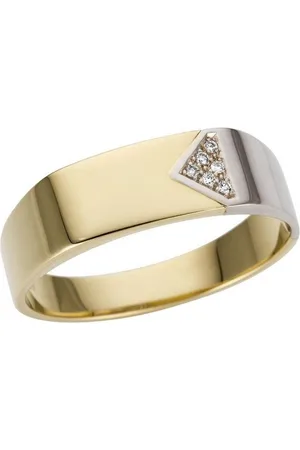 Firetti Goldring Schmuck Geschenk Gold 333 Herrenring Goldring, mit Brillanten