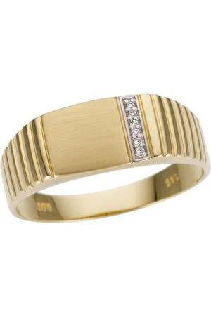 Firetti Goldring Schmuck Geschenk Gold 333 Herrenring Goldring, mit Brillanten