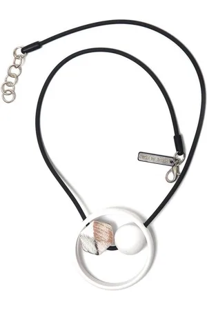 Alessandro Lange Kette Fiona, mit Ring und 2 unterschiedlichen Perlen