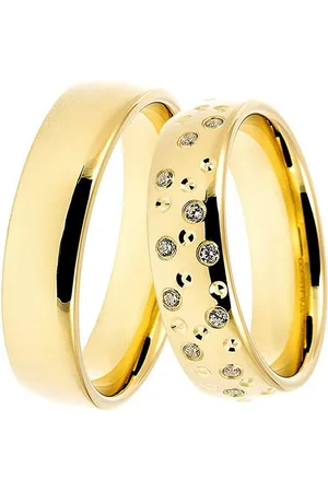 DOOSTI Trauring Schmuck Geschenk Silber 925 Trauring Ehering Partnerring LIEBE, Made in Germany - wahlweise mit oder ohne Zirkonia