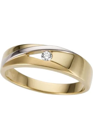 Firetti Goldring Schmuck Geschenk Gold 333 Herrenring Goldring, mit Zirkonia (synth)
