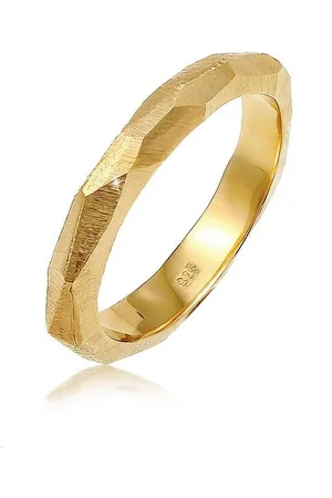 Elli Partnerring Freundschaftsring Trauring Organic matt 925 Silber
