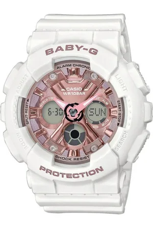 Casio Chronograph BA-130-7A1ER, Quarzuhr, Armbanduhr, Damenuhr, digital, Stoppfunktion, Weltzeit