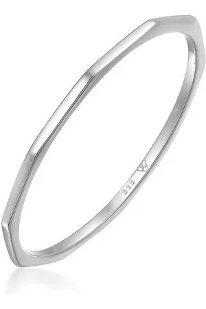Elli Fingerring Stapelring 585 Weißgold