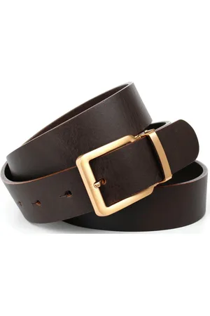 Anthoni Crown Ledergürtel in 4 cm breit für den Casual-Look