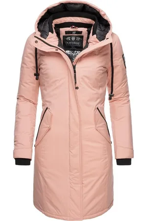 Navahoo Wintermantel Letiziaa sportlicher Winterparka mit gefütterter Kapuze