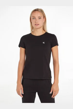 Calvin Klein T-Shirt CK EMBROIDERY SLIM TEE mit gesticktem CK Logo auf der Brust