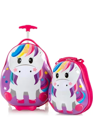 Heys Kinderkoffer Travel Tots, 46 cm, Einhorn, 2 Rollen, x Joachim Llambi Kindertrolley Kinder Reisegepäck