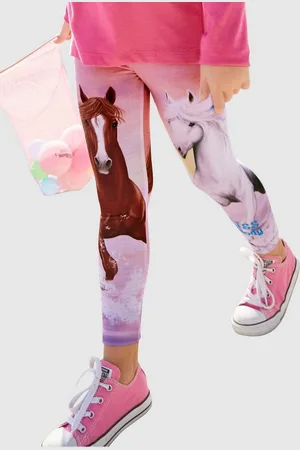 Miss Melody Leggings mit schönem Pferdemotiv
