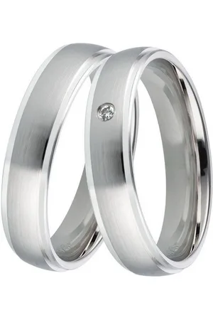DOOSTI Trauring Schmuck Geschenk Silber 925 Trauring Ehering Partnerring LIEBE, Made in Germany, wahlweise mit oder ohne Zirkonia
