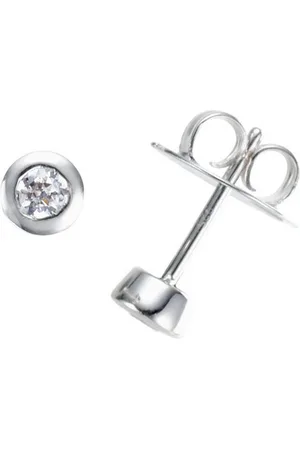 Giorgio Martello Paar Ohrstecker mit Zirkonia, Silber 925