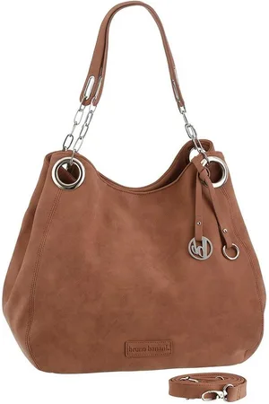 Bruno Banani Henkeltasche, mit Schmuckanhänger und silberfarbenen Details