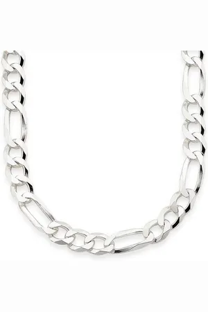 Bruno Banani Kette ohne Anhänger Schmuck Geschenk Silber 925 Halsschmuck Halskette Figarokette