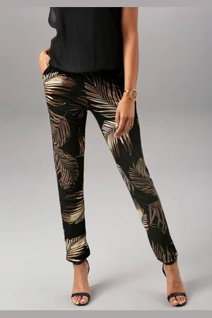Aniston Schlupfhose im Allover-Print