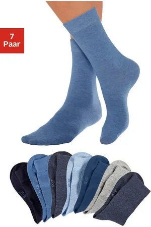 Lavana Basicsocken (Packung, 7-Paar) mit druckfreiem Bündchen