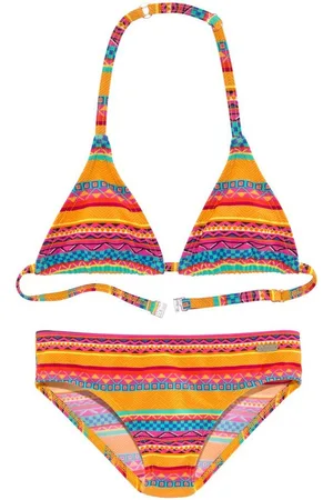 Buffalo Triangel-Bikini Lux Kids mit abstraktem Druck