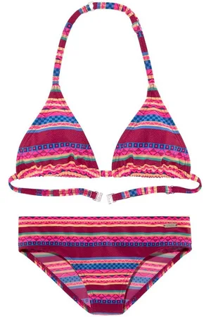 Buffalo Triangel-Bikini Lux Kids mit abstraktem Druck