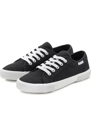 Lascana Sneaker aus Textil, Schnürhalbschuh, Freizeitschuh